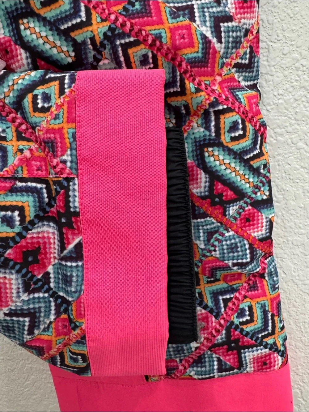 Spyder Girls Ski Bib Snow Pants Pink Fleece Insulated Winter Size 7 Snowboard